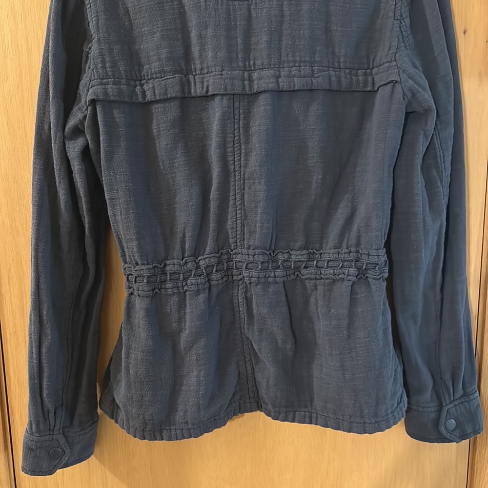 Hei Hei Anthropologie Women’s Gauzy Cotton Jacket Lightweight Gray Size XS - Picture 10 of 10